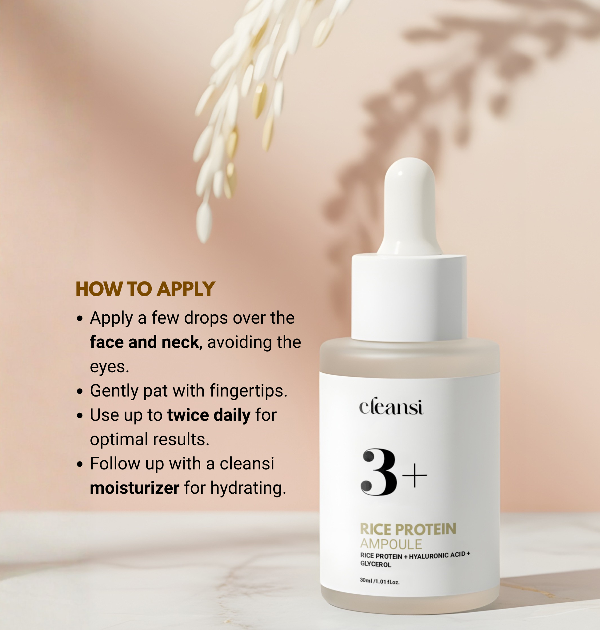 Rice Protein Ampoule